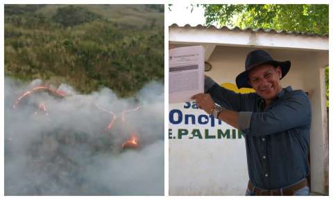 Incendio en San Onofre se originó en las fincas que devolvió Argos en restitución
