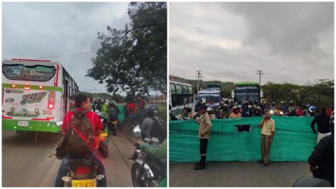 Estas son las razones por las que protestantes cerraron la vía Cúcuta–El Zulia