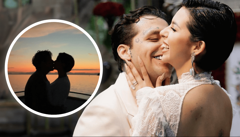 Luna de miel de Ángela Aguilar y Christian Nodal