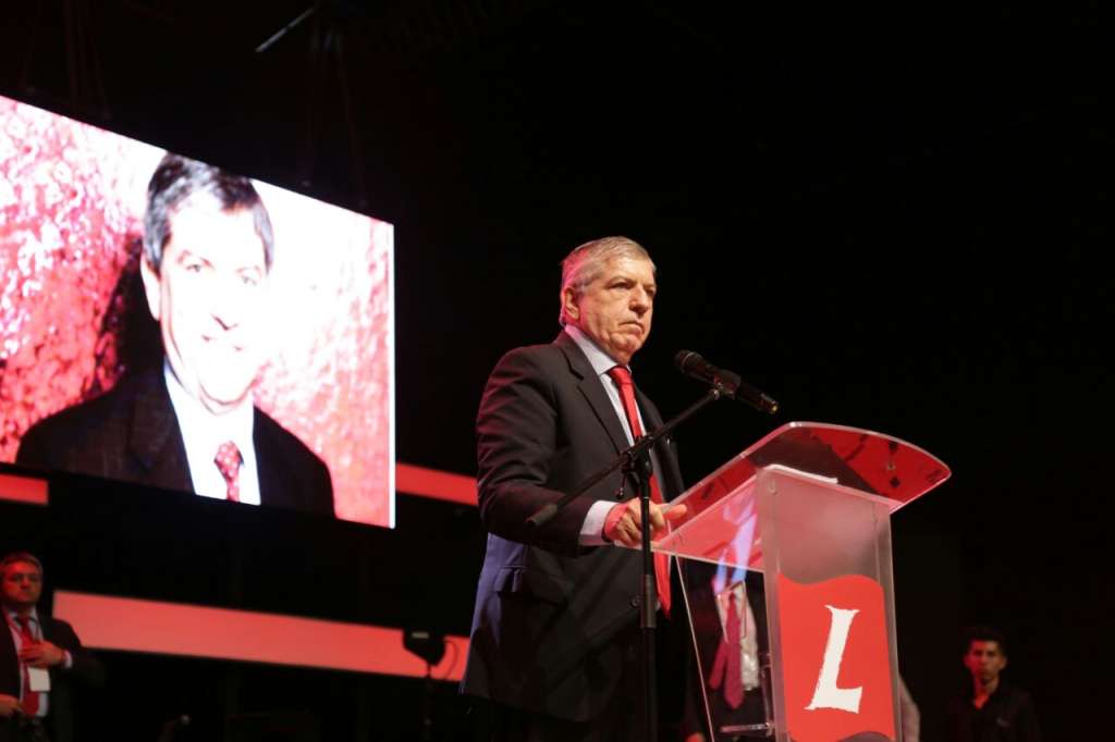 En 2017, César Gaviria fue nombrado como presidente único del Partido Liberal. / Partido Liberal
