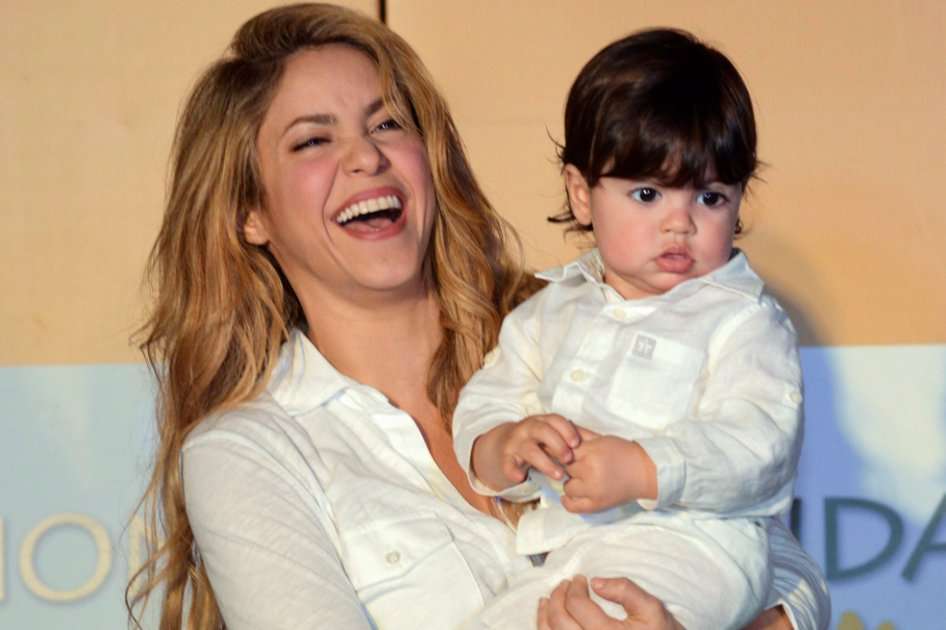 Shakira y Milan.
