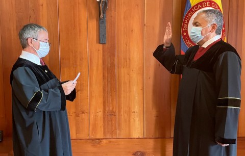 Magistrado Luis Antonio Hernández Barbosa, nuevo presidente de la Corte Suprema de Justicia