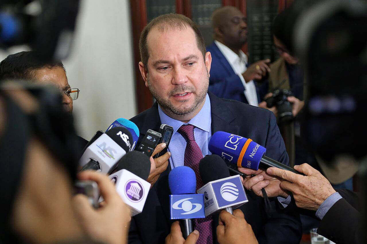 Lidio García, presidente del Senado. / Cortesía