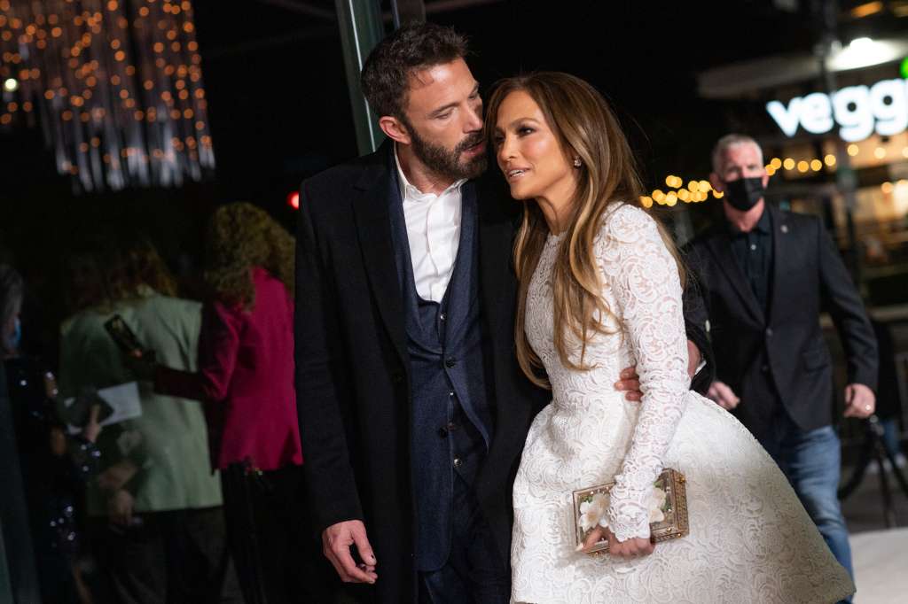 (FILES) US actress Jennifer Lopez and actor Ben Affleck arrive for a special screening of "Marry Me" at the Directors Guild of America (DGA) in Los Angeles, February 8, 2022. - Jennifer Lopez has filed for divorce from Ben Affleck, US media reported on August 20, two years after the Hollywood power couple officially gave love a second chance by tying the knot.
The pair, who were nicknamed "Bennifer" when they first dated in the frenzied tabloid celebrity days of the early 2000s, had rekindled their relationship almost two decades later.
But Lopez on August 20 filed divorce papers at a Los Angeles court, Hollywood trade outlet Variety and celebrity gossip website TMZ said.
A representative for Lopez declined to comment. Affleck's publicist did not immediately respond to AFP request for comment. (Photo by VALERIE MACON / AFP)