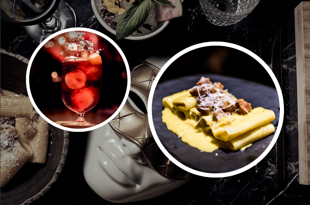 Los cocteles y la comida italiana son la especialidad de la línea de restaurantes.