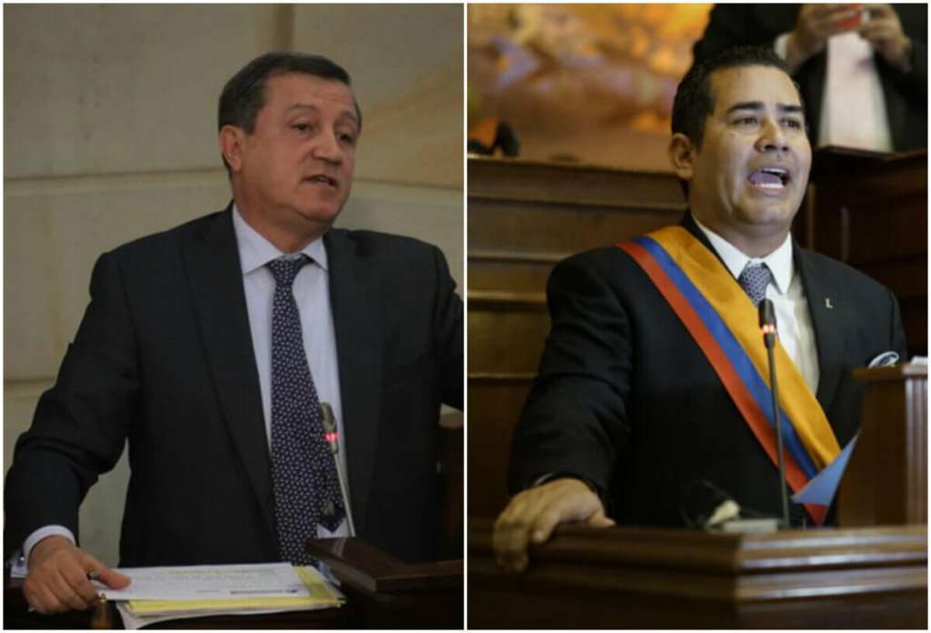 No es la primera vez que se enfrentan ambos congresistas pues, a finales de 2018, chocaron por cuenta de la reforma a la justicia.  / Archivo 