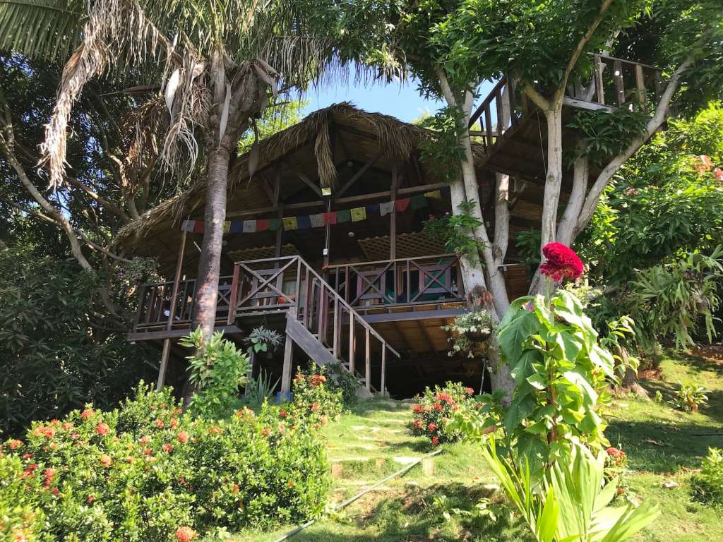 Eco-Cabaña en medio de la selva y el mar, en Palomino.