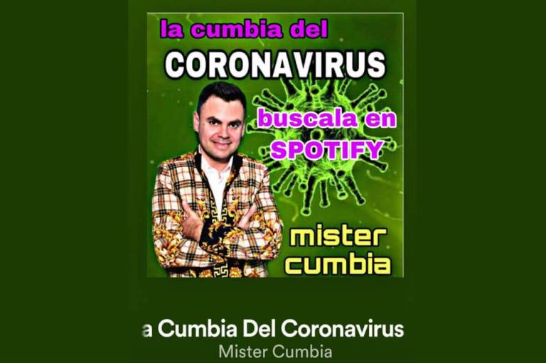 La cumbia del coronavirus, la canción con la que Mister Cumbia da consejos de prevención