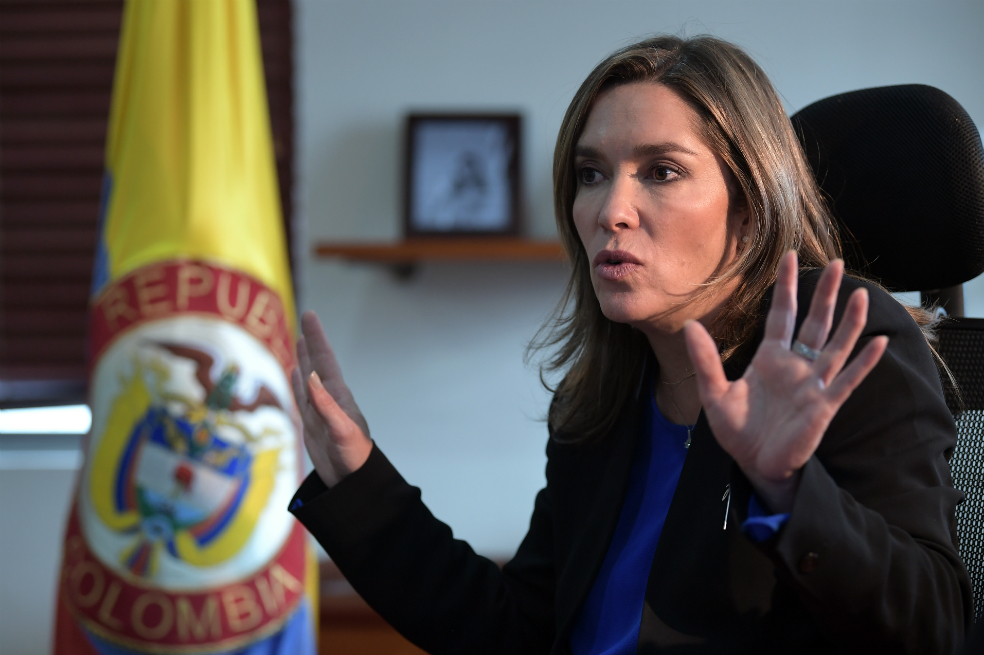 María Fernanda Suárez se desempeñaba como vicepresidente Ejecutiva Estrategia y Finanzas en Ecopetrol. / Mauricio Alvarado - El Espectador