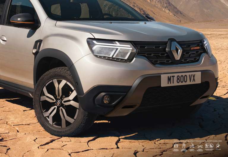 Eres imparable! Por eso Duster Iconic es perfecta para ti:
Renault Duster llegó para quedarse en el corazón de los colombianos.
Con Duster Iconic, las historias se cuentan en Kilómetros. Vive una experiencia cómoda y sofisticada a bordo de una camioneta diseñada para viajar por todo el territorio con toda la familia de manera segura.