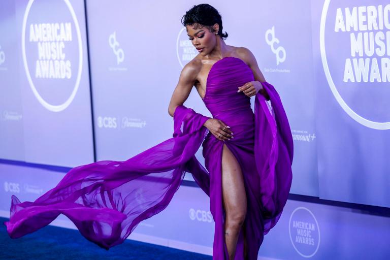 Las Vegas (United States), 25/05/2026.- US actor and singer Teyana Taylor attends the American Music Awards at the MGM Grand Garden Arena in Las Vegas, Nevada, USA, 25 May 2026. EFE/EPA/CHRIS TORRES