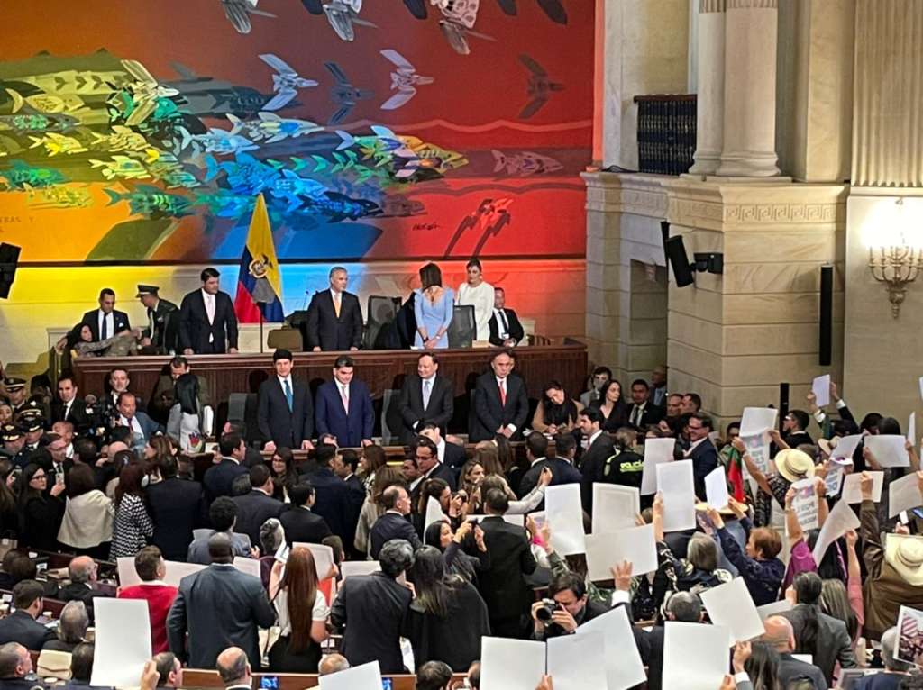 La dirección del Congreso estará a cargo del Pacto Histórico durante su primer año.