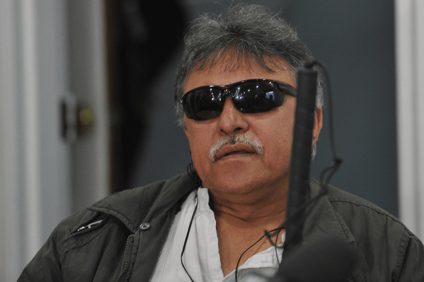 Seuxis Hernández, mejor conocido como "Jesús Santrich". / Óscar Pérez - El Espectador
