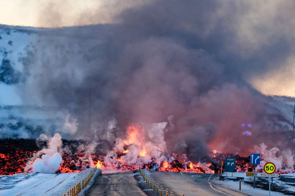 Nueva erupción volcánica en Islandia, la tercera desde diciembre