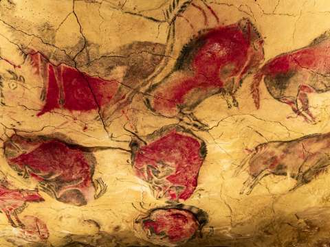 El arte rupestre como actividad familiar