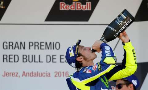 Valentino Rossi ganó el Gran Premio de España de MotoGP