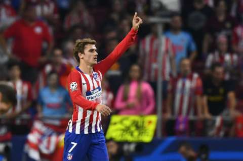Griezmann lideró al Atlético en la victoria frente a Brujas