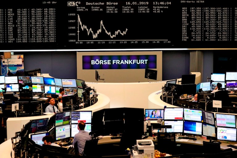 Las bolsas europeas comienzan la jornada con ganancias moderadas