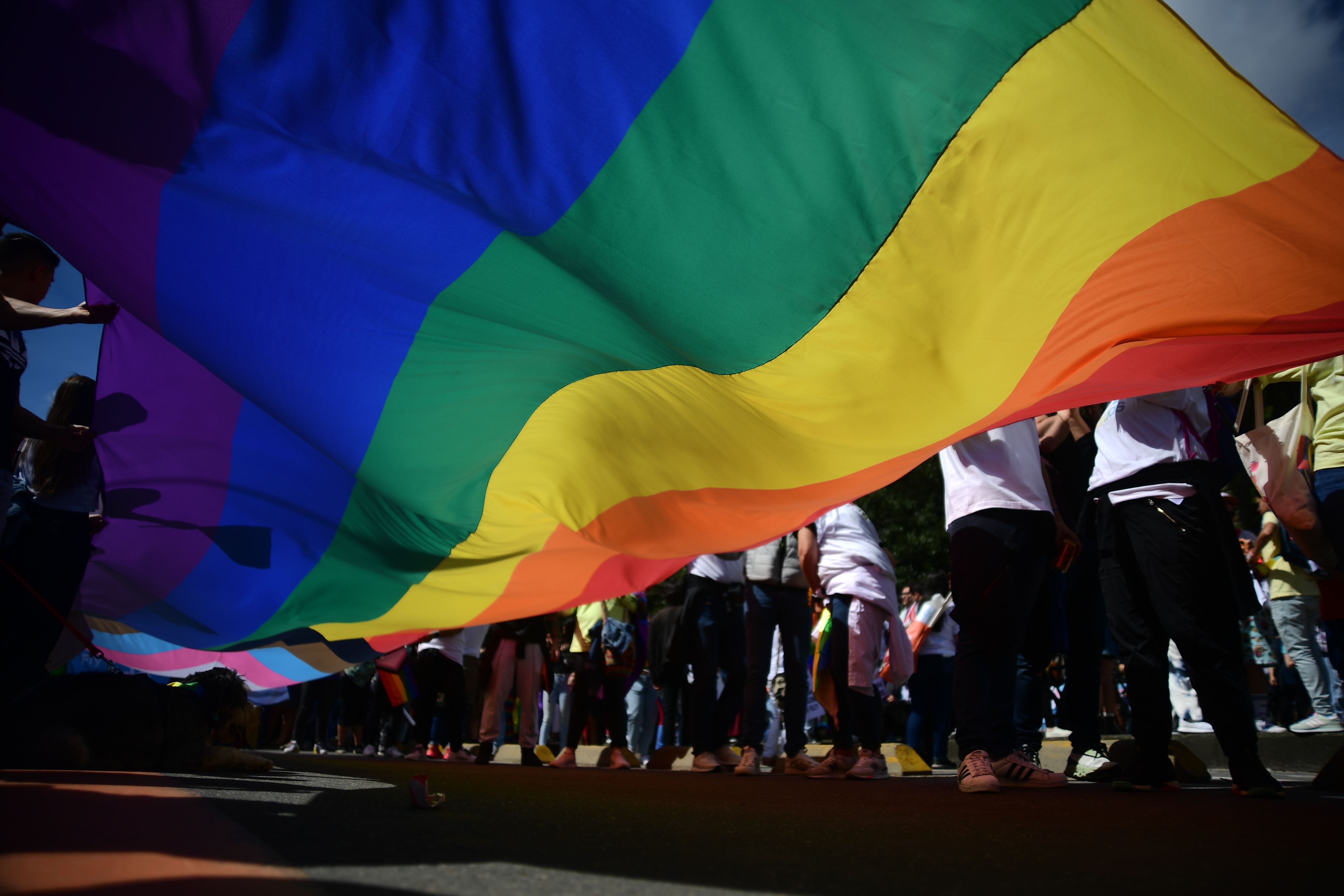 Marcha del Orgullo LGBTIQ+ en la ciudad de Bogotá