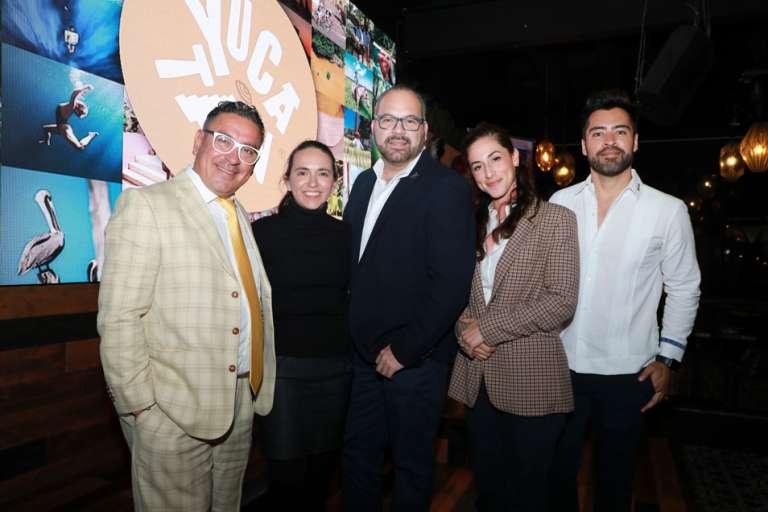 Miguel Andrés Hernández, María Estela Muñoz, Walfred Castro, Begoña Quijano y Alfonso Martorelli