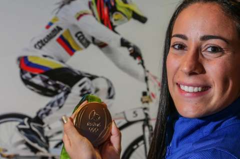 Mariana Pajón a Colombia: "los sueños no tienen límites”