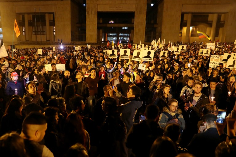 En 2018 han sido asesinados 164 líderes sociales y defensores de derechos humanos