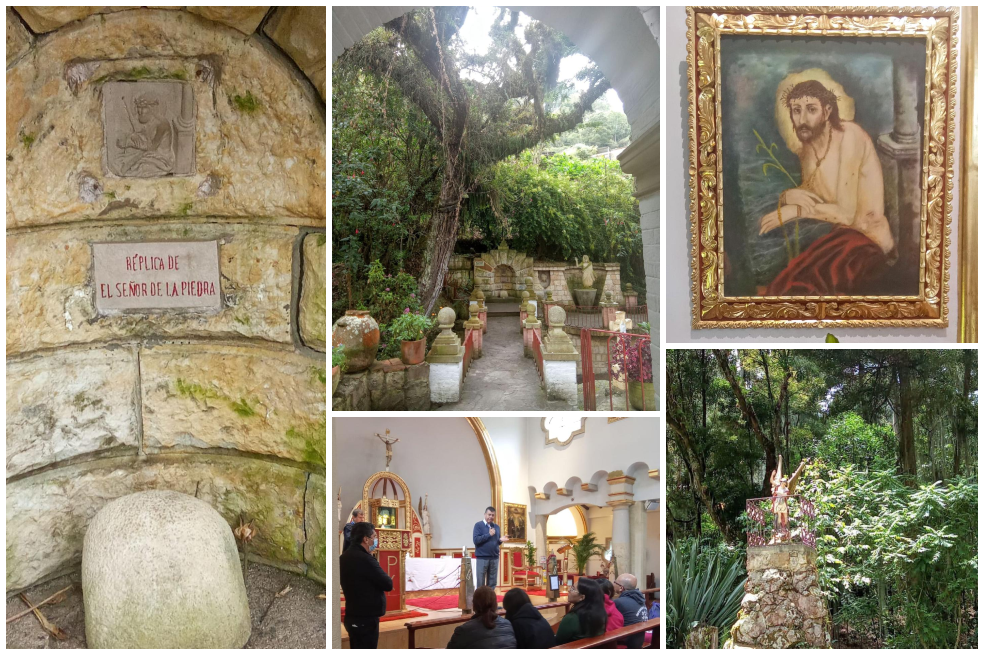 El Santuario del Señor de la Piedra de Sopó es un destino espiritual y de naturaleza ideal para visitar en Semana Santa.