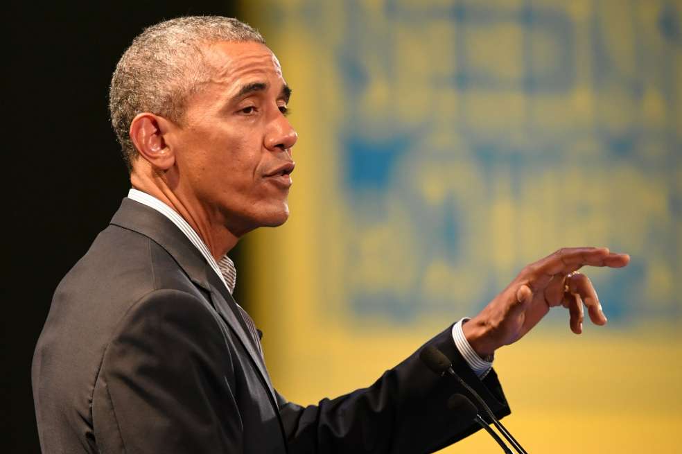 Trump se quedó a 3 puntos de Obama en la encuesta que cada año pregunta a los estadounidense quiénes son hombres y las mujeres más admirados para ellos. / AFP