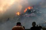 Así quedó Valparaíso, la ciudad chilena devastada por el incendio en Nochebuena