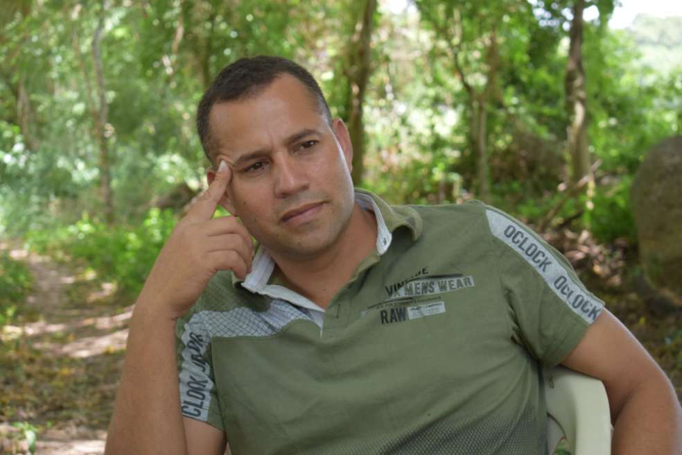 Sigifredo Méndez, excomandante de las Farc en el norte de Colombia./ Jesús Torres Vence