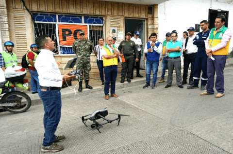 Instalan sistema de alertas tempranas para emergencias ambientales en Santander