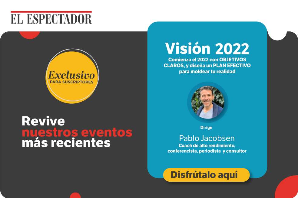 Revive por cortesía de El Espectador un encuentro que te ayudará a construir con visión, el mejor año de tu vida.