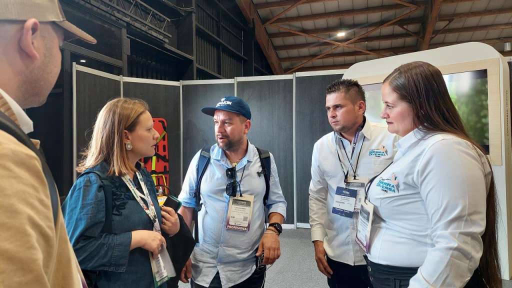 Representantes de los emprendimientos apoyados por el programa Paisajes Sostenibles-Herencia Colombia.