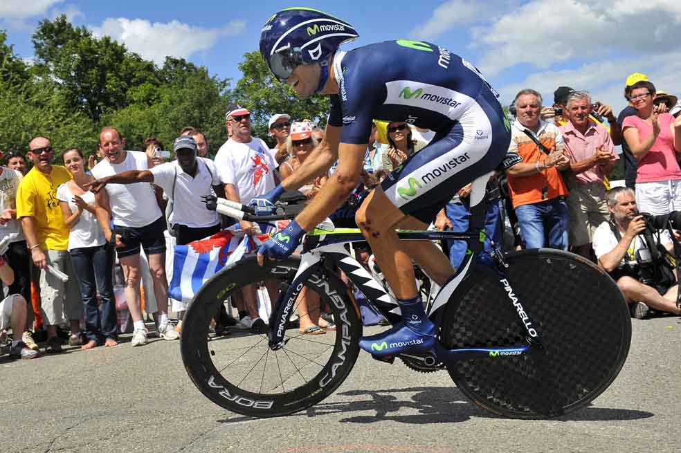 El ciclista español Alejandro Valverde.