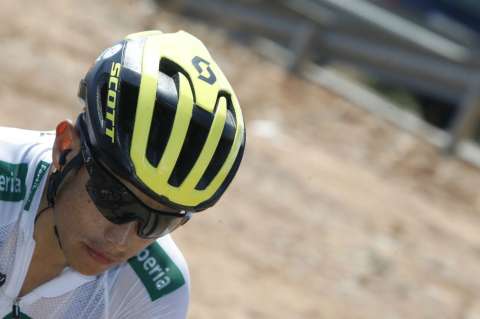 Esteban Chaves se metió en el podio de la Vuelta a España