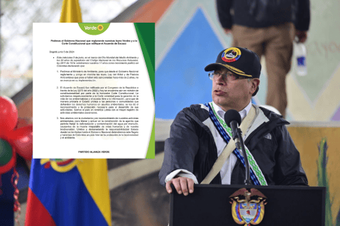 Los verdes exigen a Gobierno y Corte Constitucional el cumplimiento de leyes ambientales