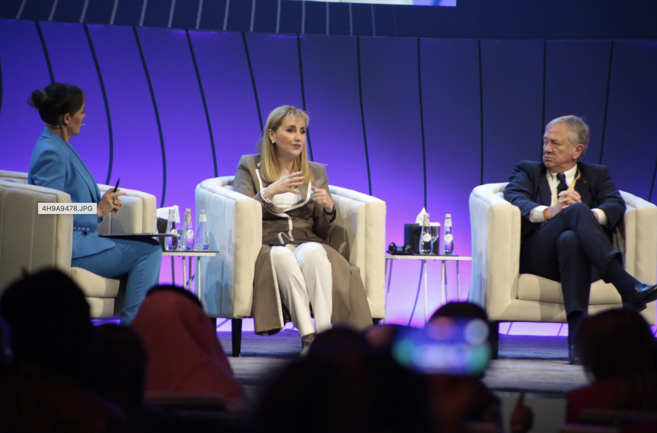 Gloria Guevara Manzo, asesora en jefe del Ministro de Turismo de Arabia Saudita.