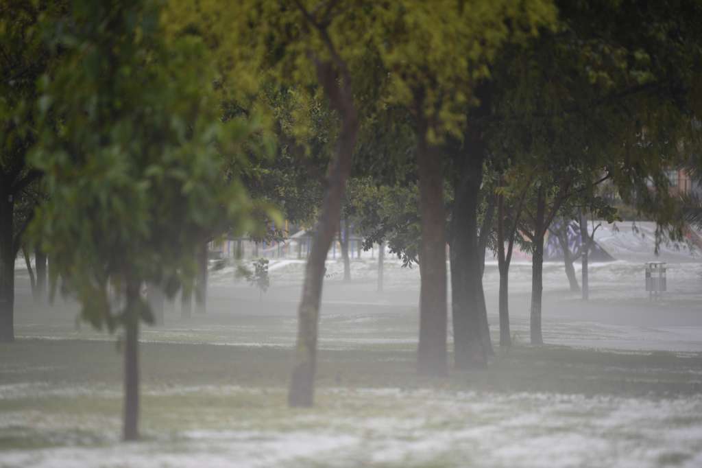 Lloviznas e inundaciones en la ciudad de Bogotá