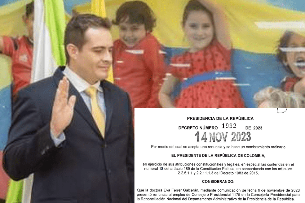 Álvaro González Hollman, quien ahora es consejero para la Reconciliación, ya había trabajado en el ICBF.