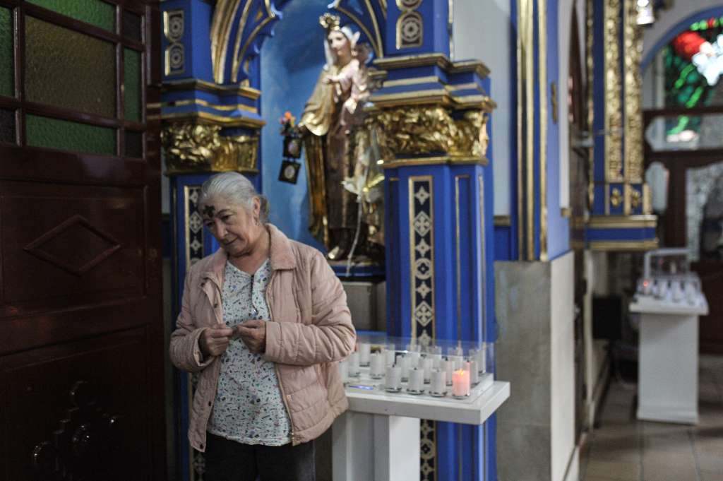 Miércoles de Ceniza en Bogotá