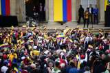 En imágenes: así avanzan las manifestaciones en Bogotá a favor del gobierno Petro