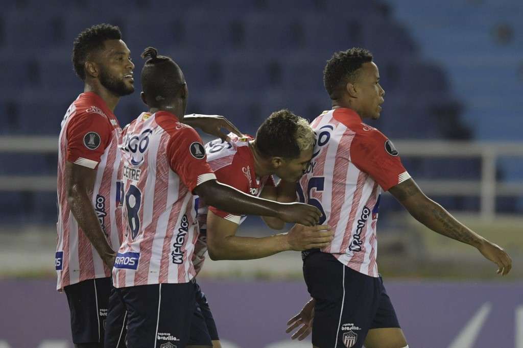 Miguel Ángel Borja y Teófilo Gutiérrez anotaron los goles en la victoria del Júnior.