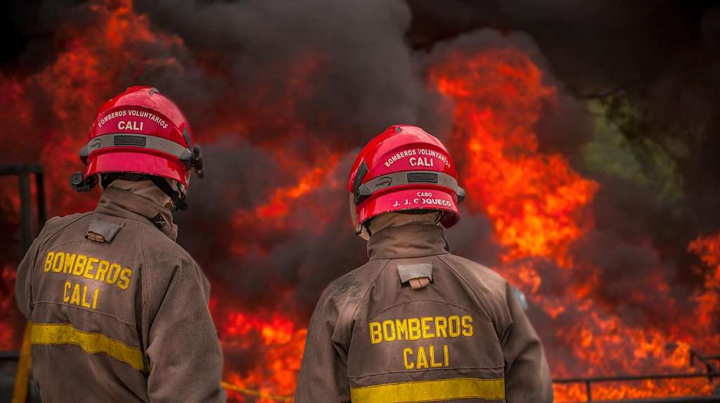 Cortesía: Bomberos Cali.