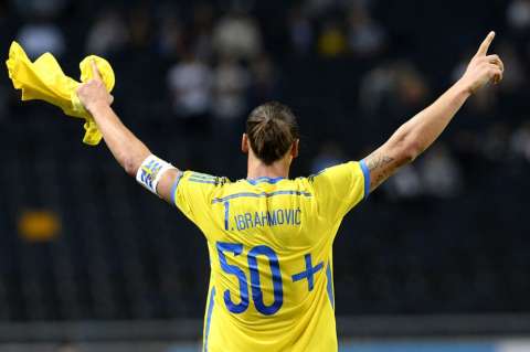 Ibrahimovic se convirtió en el máximo goleador de Suecia