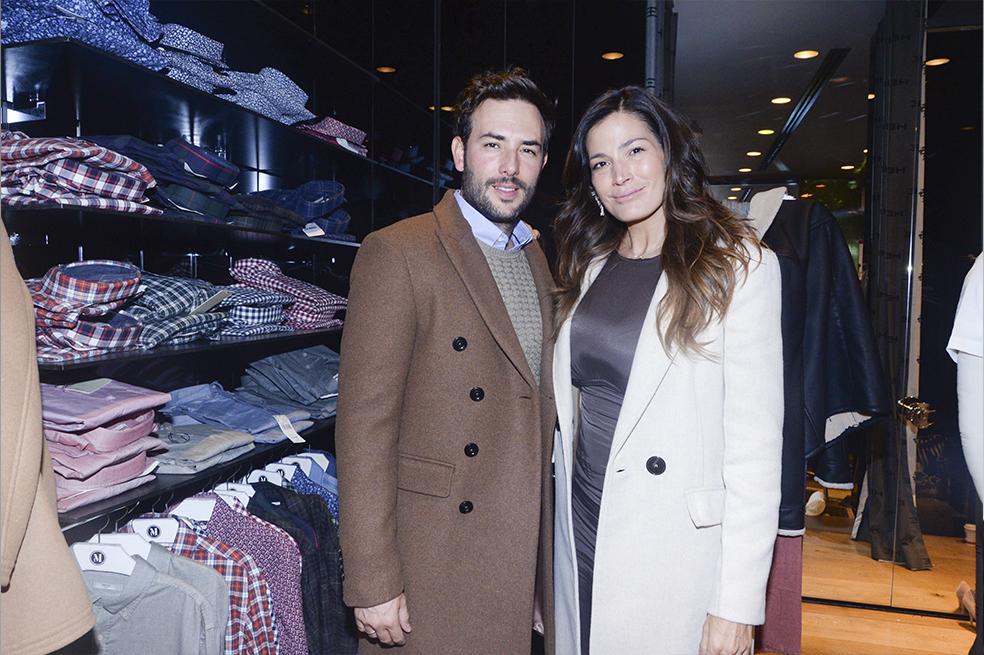 Sebastián Martínez y Kathy Saénz
