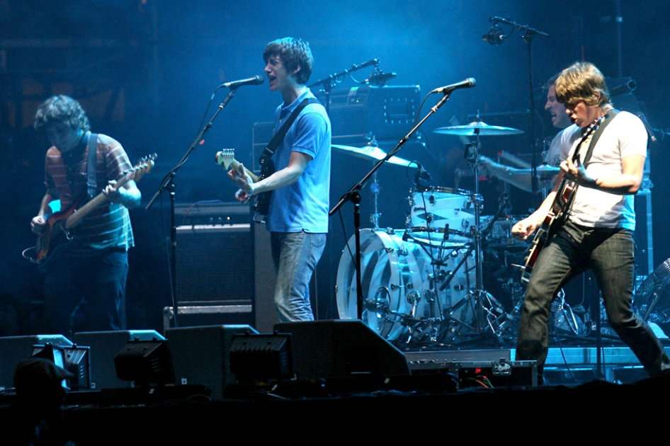 Arctic Monkeys en concierto.