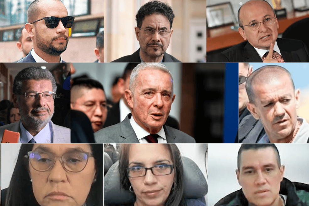 ¿Quién es quién?: Los personajes claves del juicio contra Álvaro Uribe