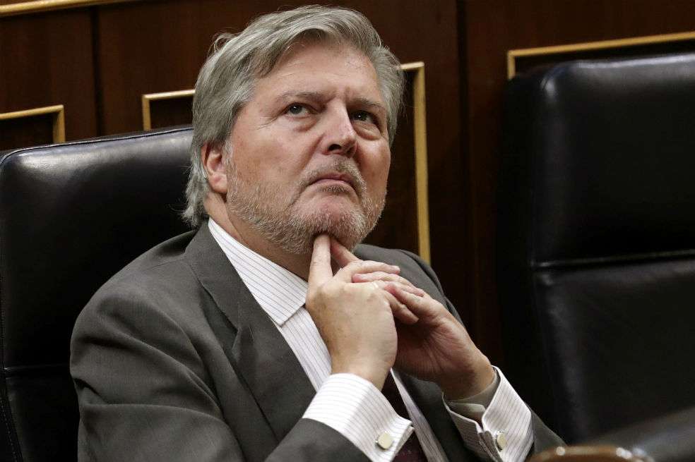 El ministro de Educación, Cultura y Deporte de España, además portavoz del Gobierno, Íñigo Méndez de Vigo.
/ EFE