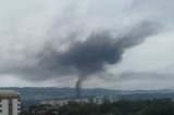 Alarma en Bucaramanga por explosión de transformador