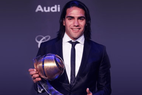Falcao lo hizo antes que Erling Haaland